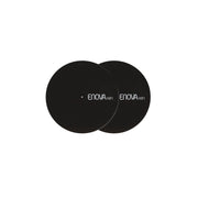 Enova Hifi Felt for turntables, black / white print, 2 pcs.