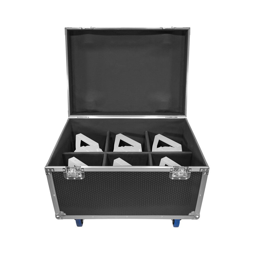 Flight case Evolite para 6 proyectores IPARLED 18X12W