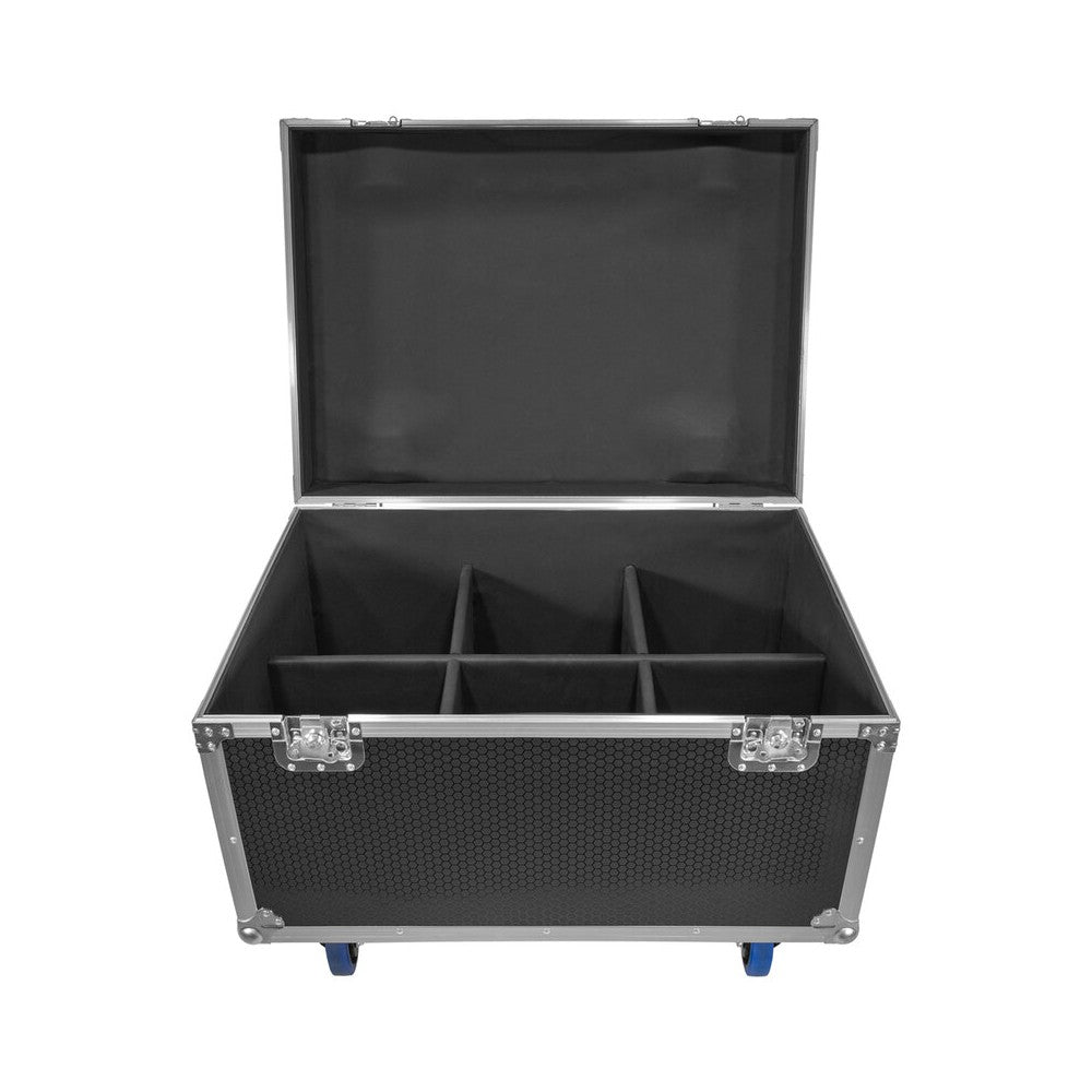 Flight case Evolite para 6 proyectores IPARLED 18X12W