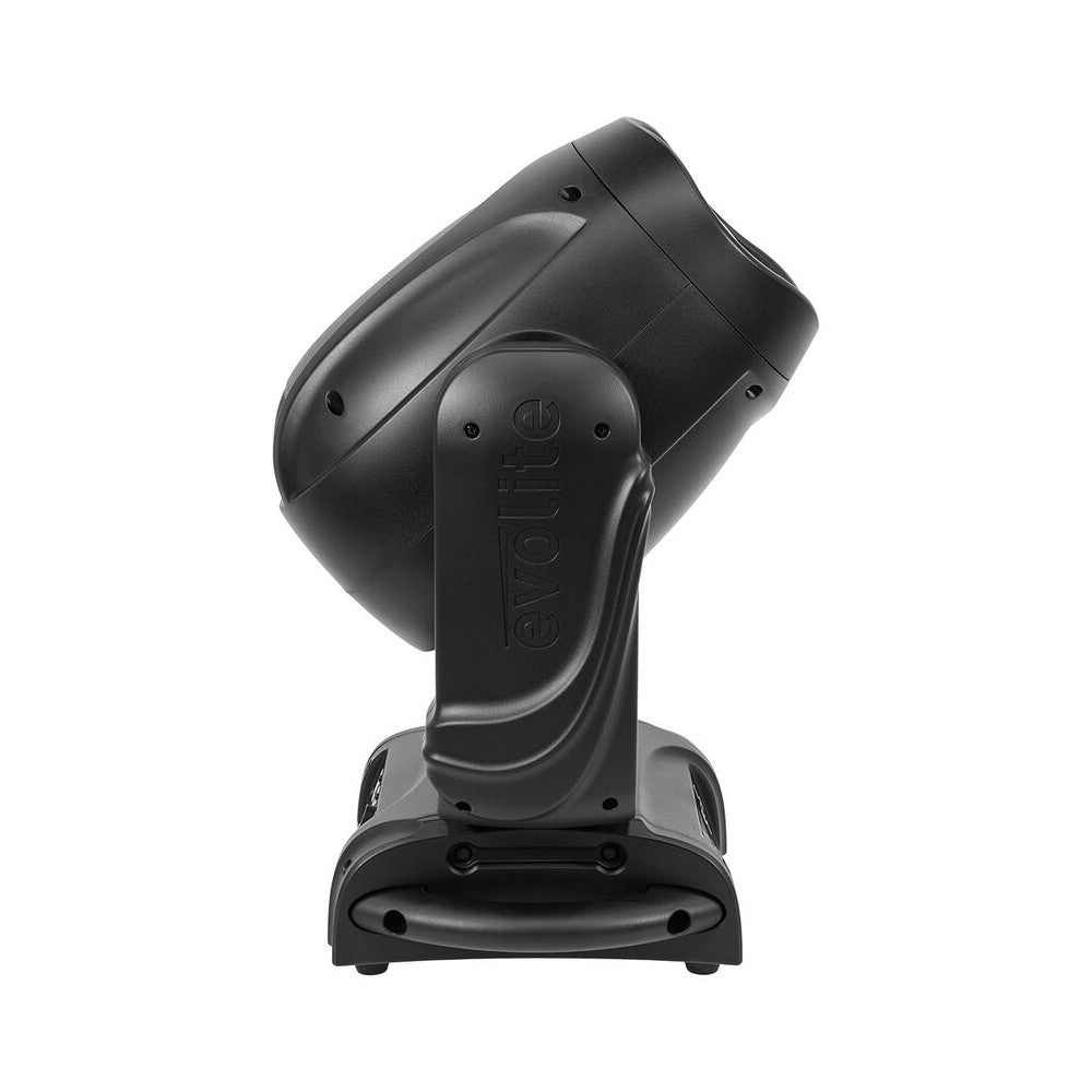 Cabezales móviles Evolite PRO 2 x 120 W LED con movimientos rápidos, 14 colores y 17 gobos fijos, prisma apilable, control DMX, RDM mana