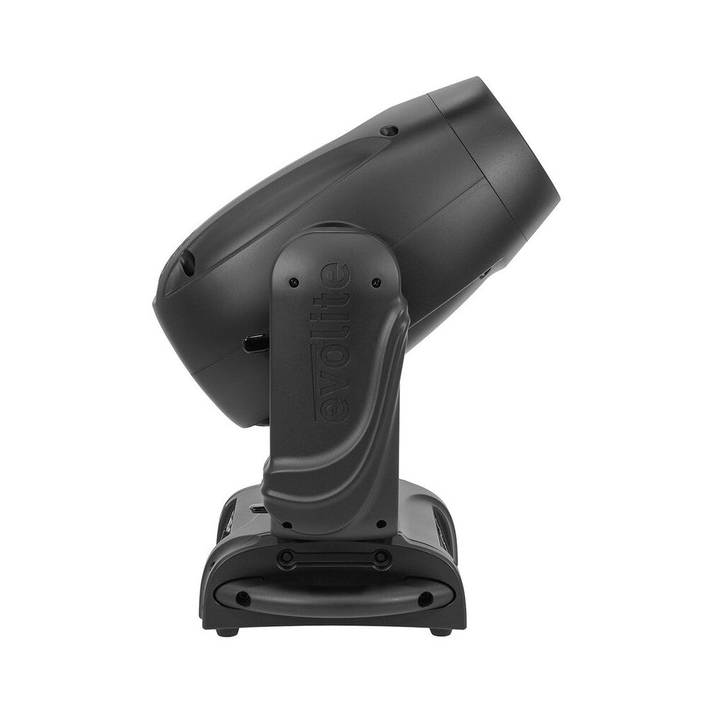 Evolite PRO 2 x 200 W LED moving heads, rotating and fixed Gobos, adjustable beam from 4.3° to 36.2°, creative effects (prism an