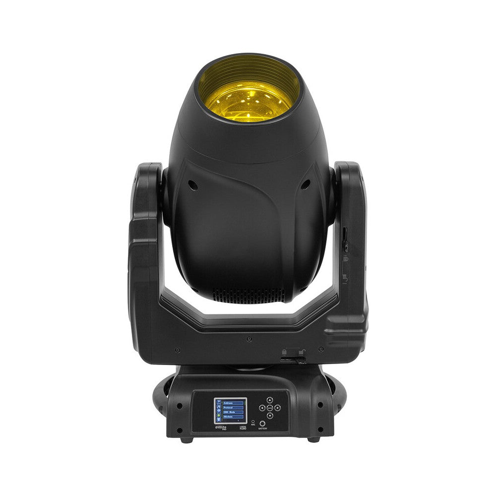 Evolite PRO 380 W motorized moving head, white LED, linear CMY tricolor module, kit of 2 pcs. in a flight case