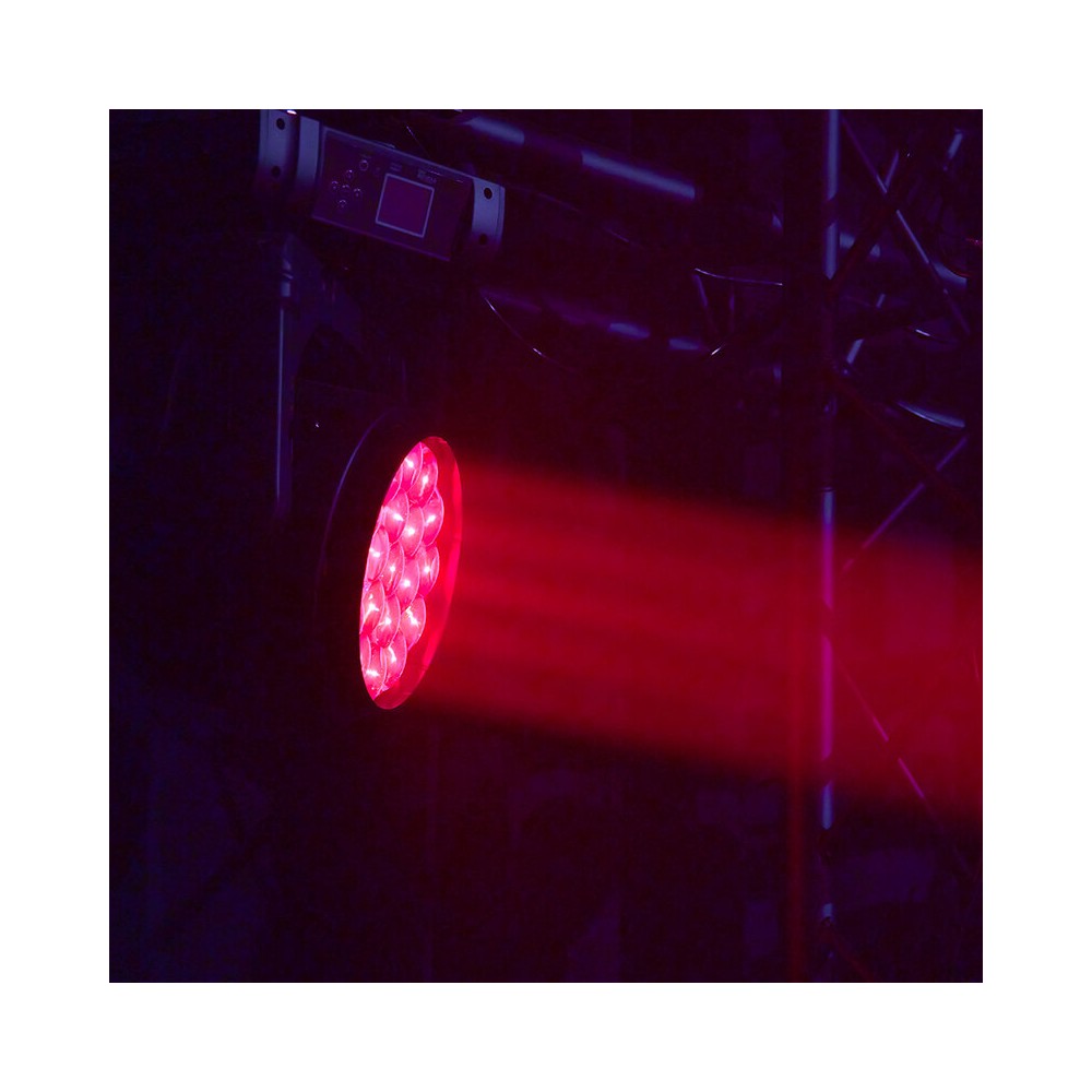 Evolite PRO Motorized moving head, 19 x 40 W RGBW LED, kit of 2 pcs. in a flight case