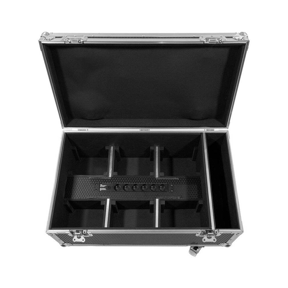 Evolite Flight case para IP-BOX 6X15W con cargador