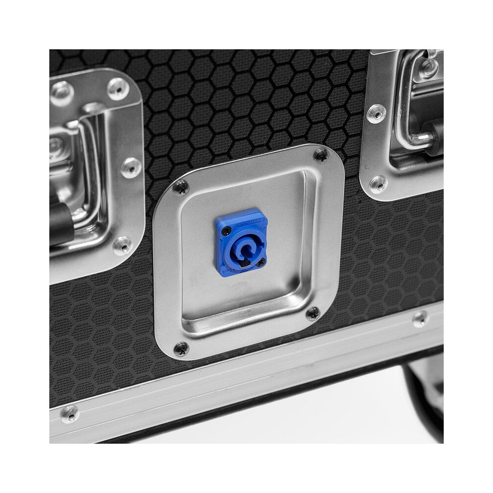 Evolite Flight case para IP-BOX 6X15W con cargador