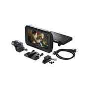 Blackmagic Design 5-inch HDR monitor kit with sunshade and tool-free mounts