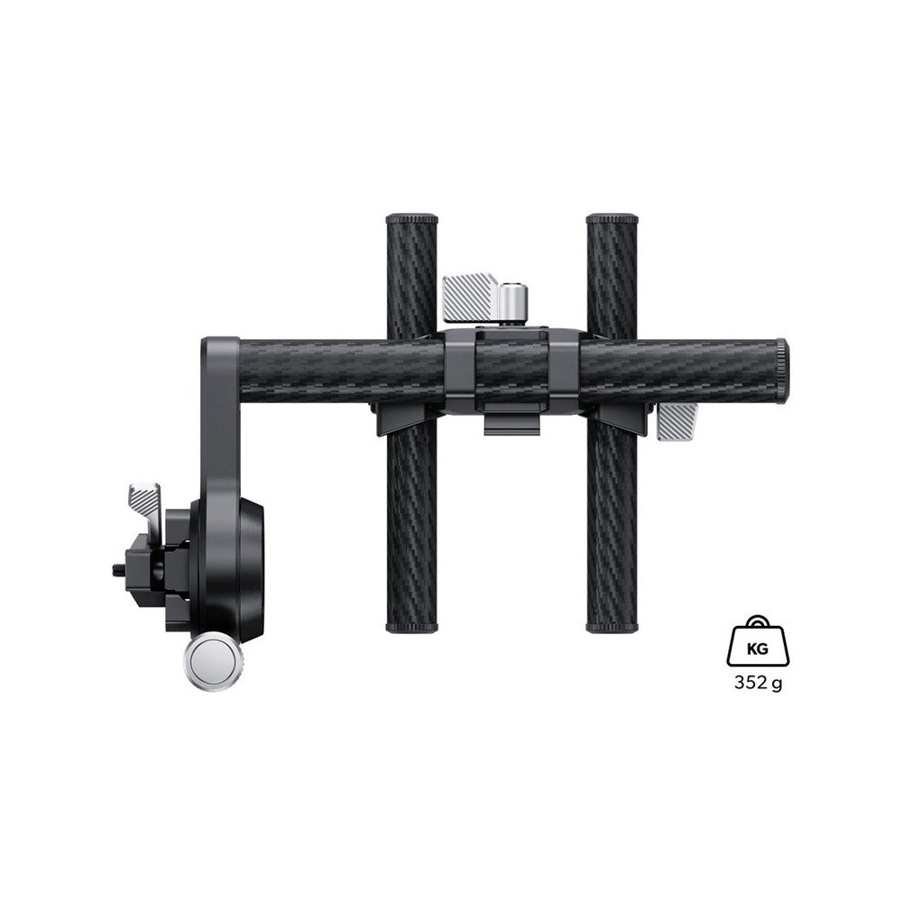 Kit de monitor HDR EVF Blackmagic Design de 5 pulgadas con soportes y parasol