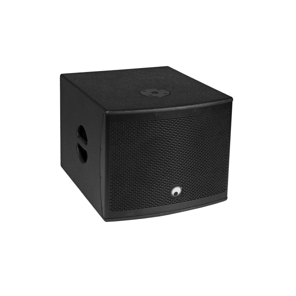 OMNITRONIC Set MOLLY-12A Subwoofer activo + 2x MOLLY-6 Top 8 Ohm, negro