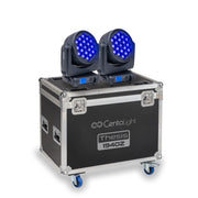 CENTOLIGHT THESIS 1940 SET 2 TESTE MOBILI CON FLIGHTCASE