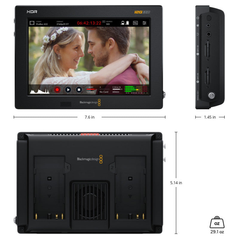 Blackmagic Design Blackmagic Video Assist 7 12G HDR
