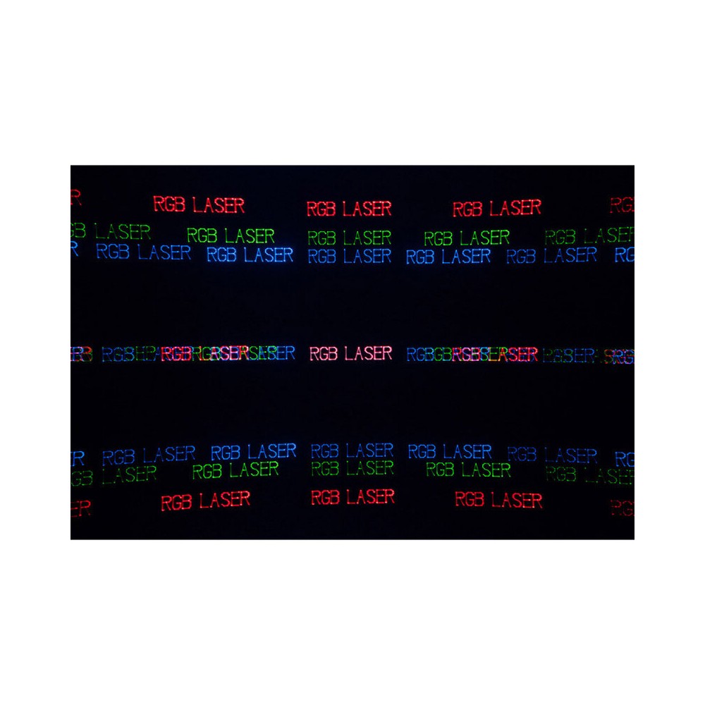 Proyector láser Laserworld Club Series 490 mW, teclado incluido