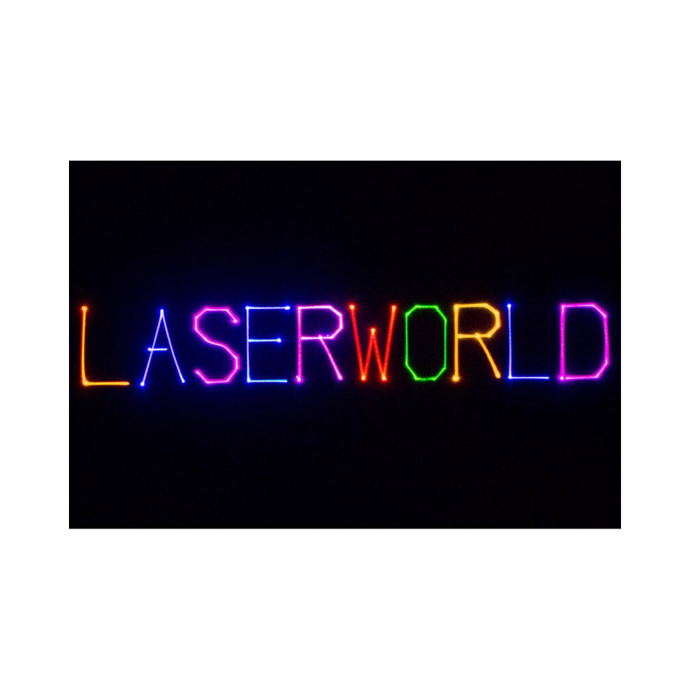 Proyector láser Laserworld Club Series 490 mW, teclado incluido