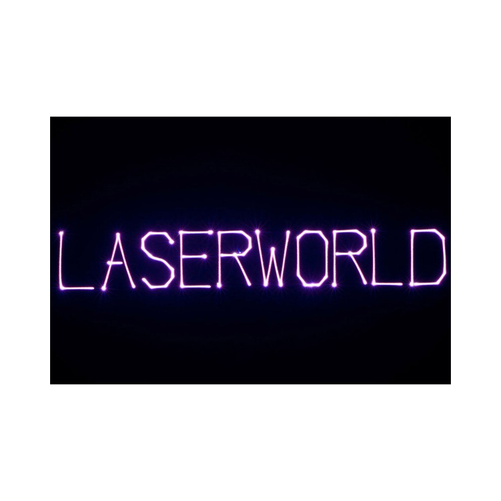 Proyector láser Laserworld Club Series 490 mW, teclado incluido