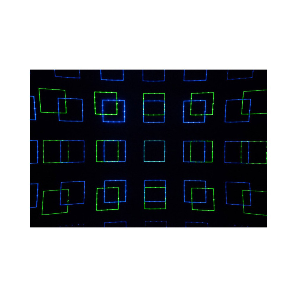 Proyector láser Laserworld Club Series 490 mW, teclado incluido