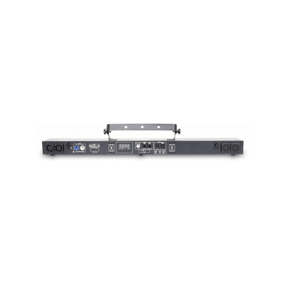 Laserworld 750 mW, 10-head aperture laser system with extra-bright single green beam outputs and DMX control