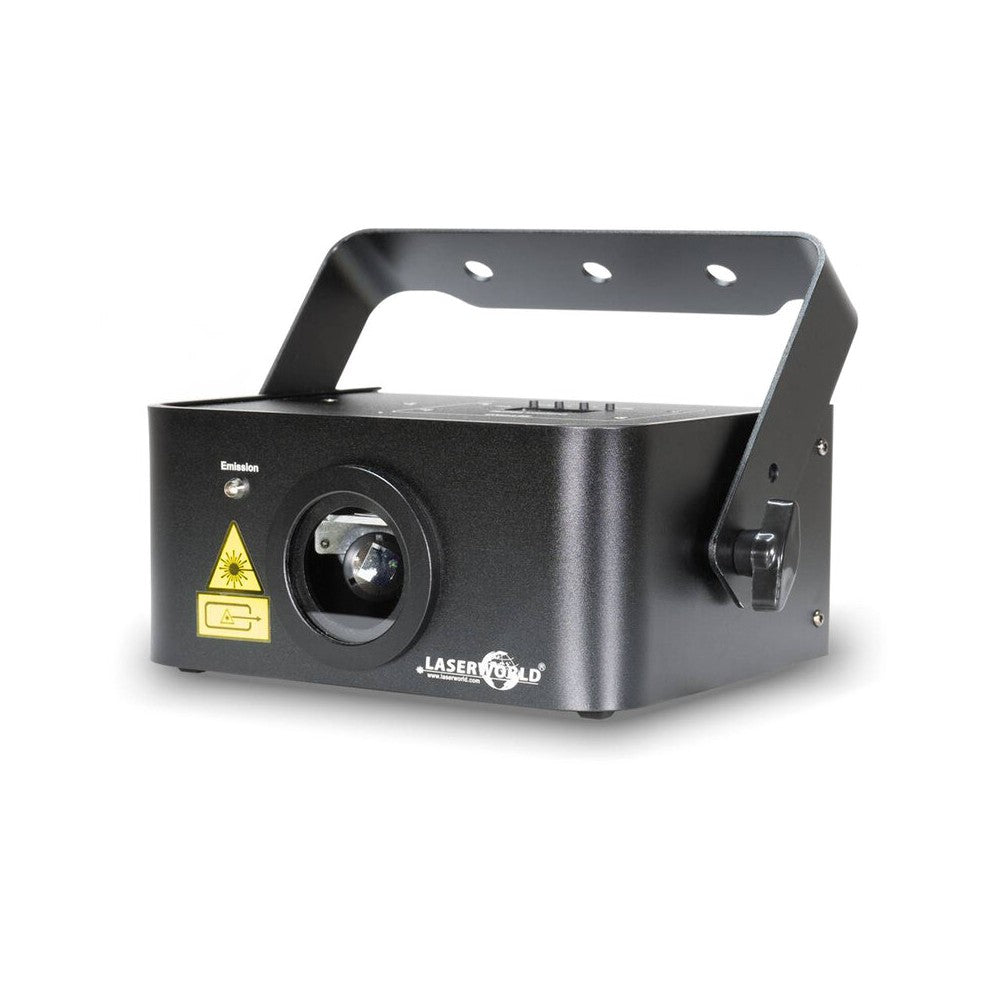 Laserworld 300 mW multi-color and white light star effect laser, Plug &amp; Play operation and DMX control