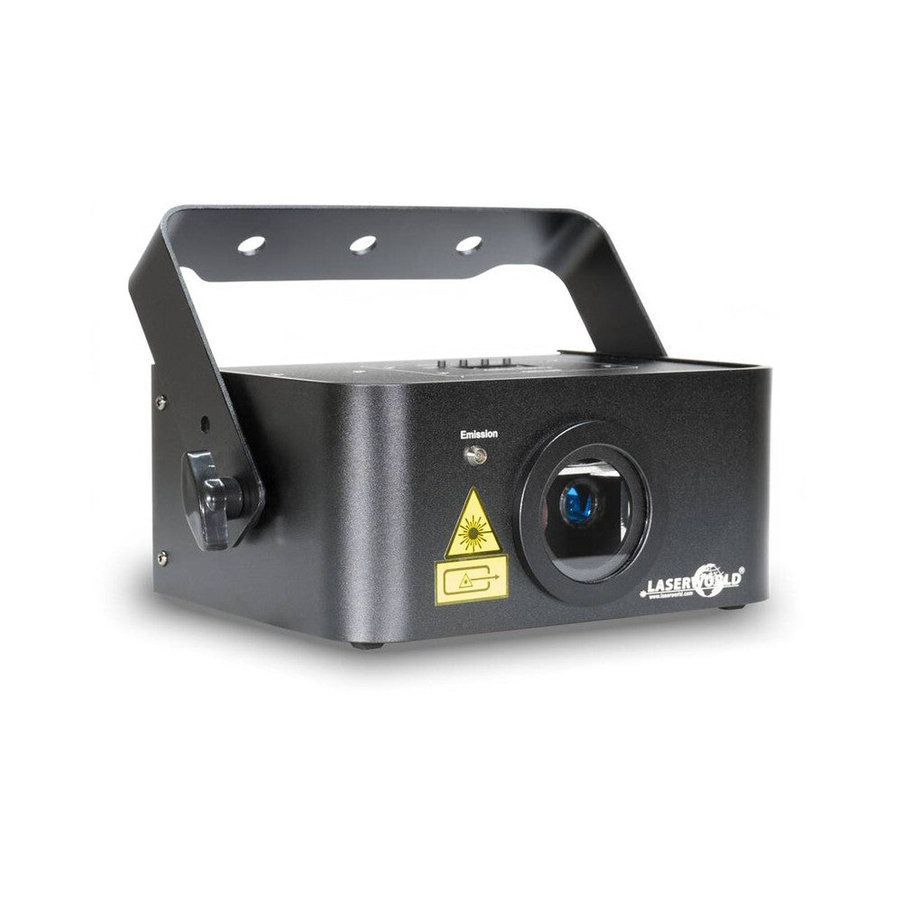 Laserworld 300 mW multi-color and white light star effect laser, Plug & Play operation and DMX control