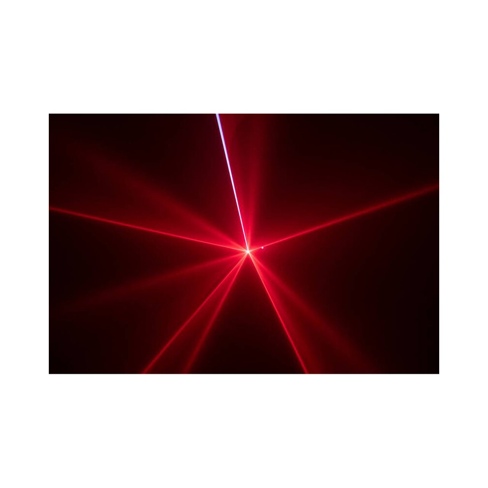 Laserworld 400 mW multi-color and bright white laser, easy Plug &amp; Play setup, DMX control, beam, wave and tunnel effects