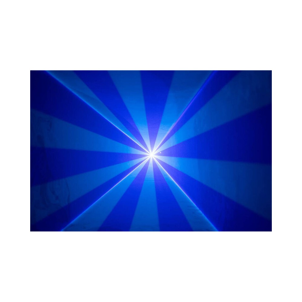Laserworld 400 mW multi-color and bright white laser, easy Plug &amp; Play setup, DMX control, beam, wave and tunnel effects