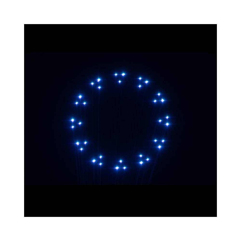Laserworld 400 mW multi-color and bright white laser, easy Plug &amp; Play setup, DMX control, beam, wave and tunnel effects