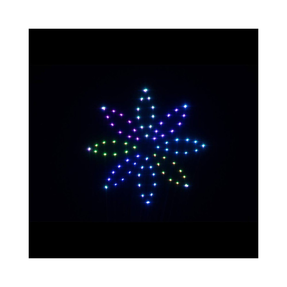 Laserworld 400 mW multi-color and bright white laser, easy Plug &amp; Play setup, DMX control, beam, wave and tunnel effects