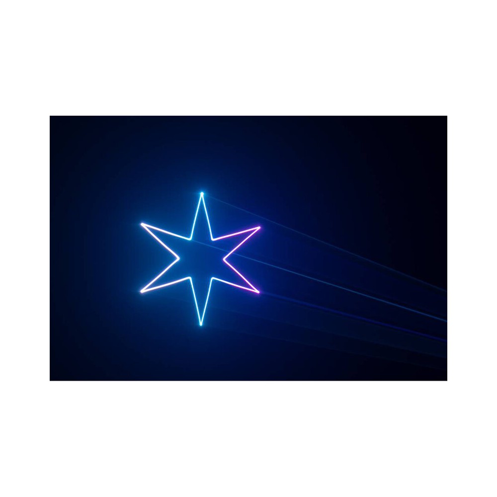 Laserworld 3000 mW powerful semi-professional analog modulated pure diode laser