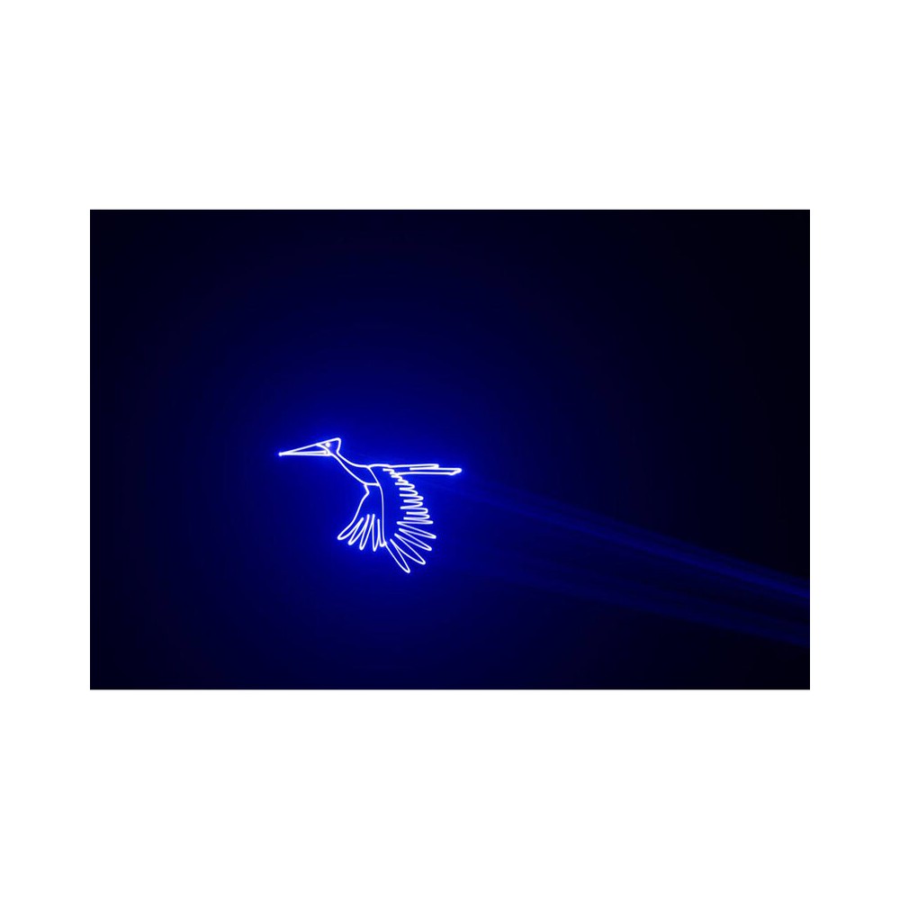 Laserworld 3000 mW powerful semi-professional analog modulated pure diode laser