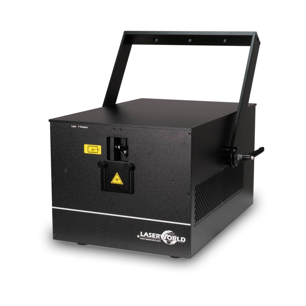 Laserworld 24,000 mW powerful semi-professional pure diode laser, ShowNET multi-control mainboard, DMX control, ILDA port