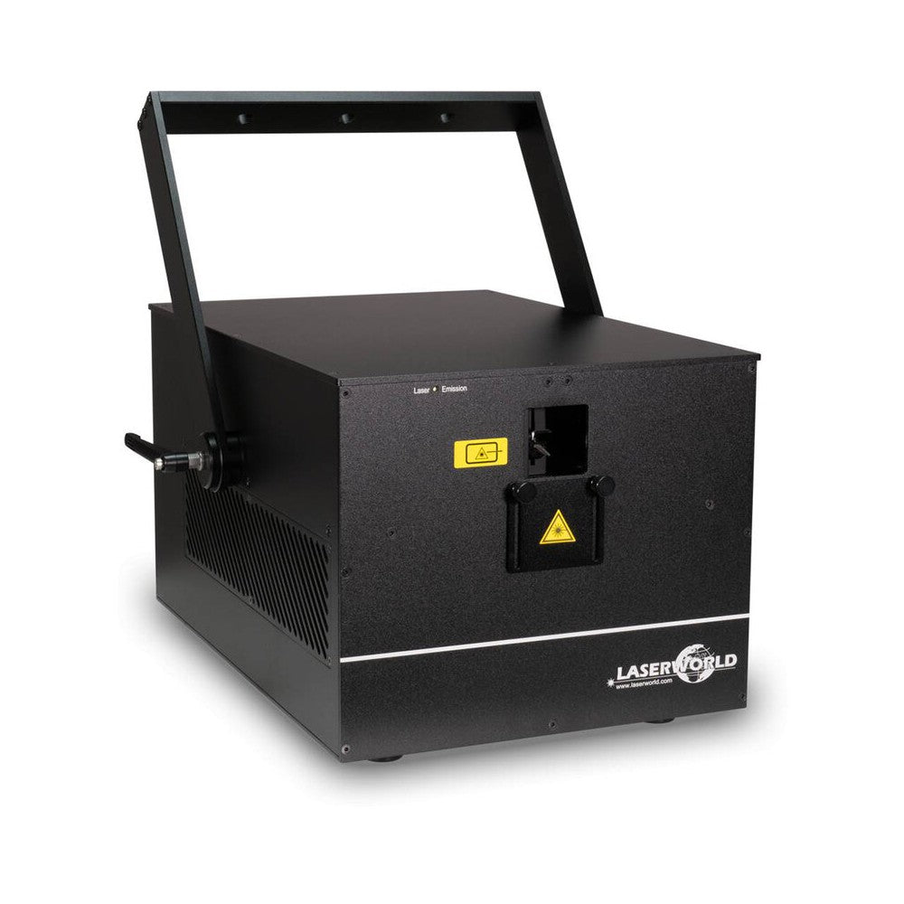 Laserworld 24,000 mW powerful semi-professional pure diode laser, ShowNET multi-control mainboard, DMX control, ILDA port