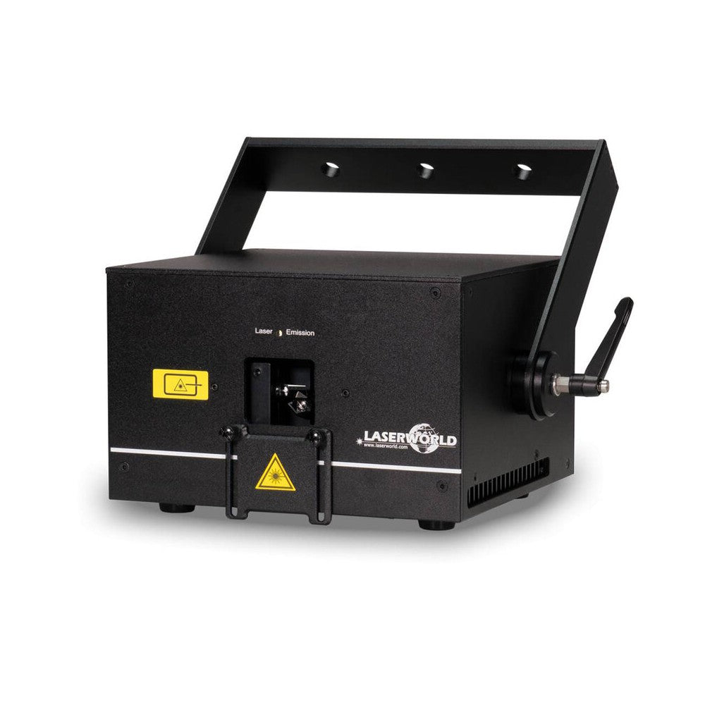 Laserworld 1000 mW full color semi-professional laser with built in multi-control mainboard, DMX control, full feature laser sho