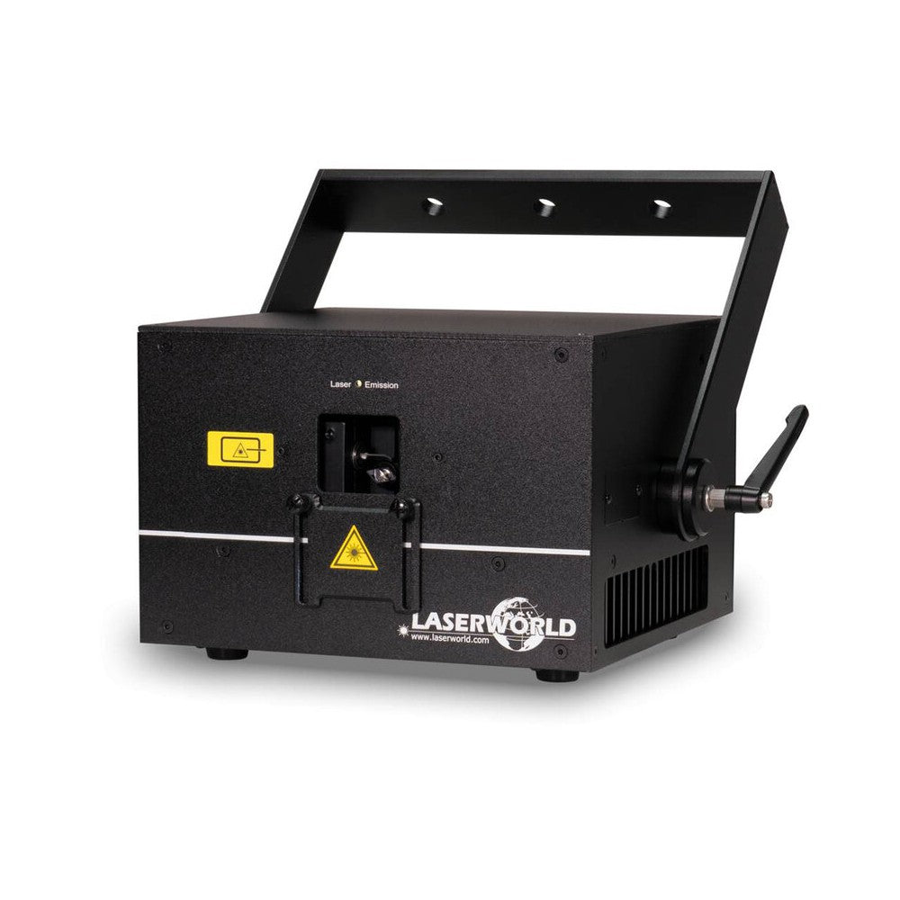 Laserworld 3000 mW full color semi-professional laser with built in FB4 output card that enables DMX, Art-Net and stand-alone co