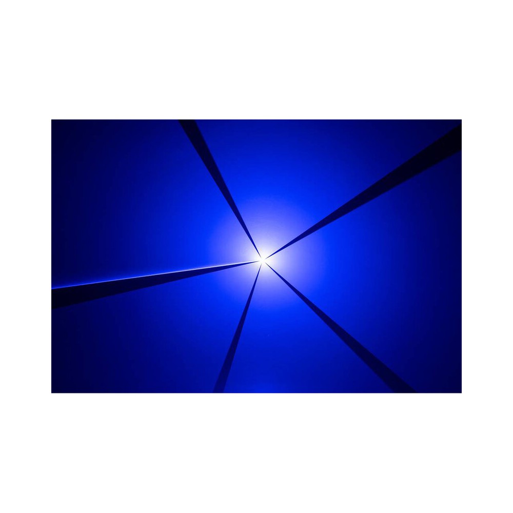 Láser Laserworld de 10.000 mW de alta potencia, a todo color, con tarjeta de salida FB4 que permite el control DMX, ArtNet y autónomo, así como
