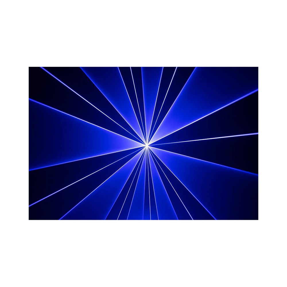 Láser Laserworld de 10.000 mW de alta potencia, a todo color, con tarjeta de salida FB4 que permite el control DMX, ArtNet y autónomo, así como