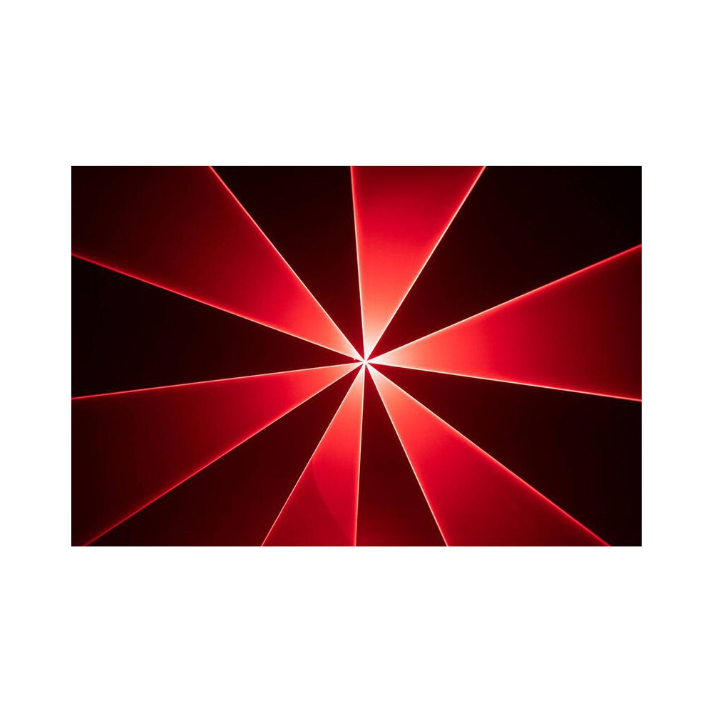 Láser Laserworld de 10.000 mW de alta potencia, a todo color, con tarjeta de salida FB4 que permite el control DMX, ArtNet y autónomo, así como