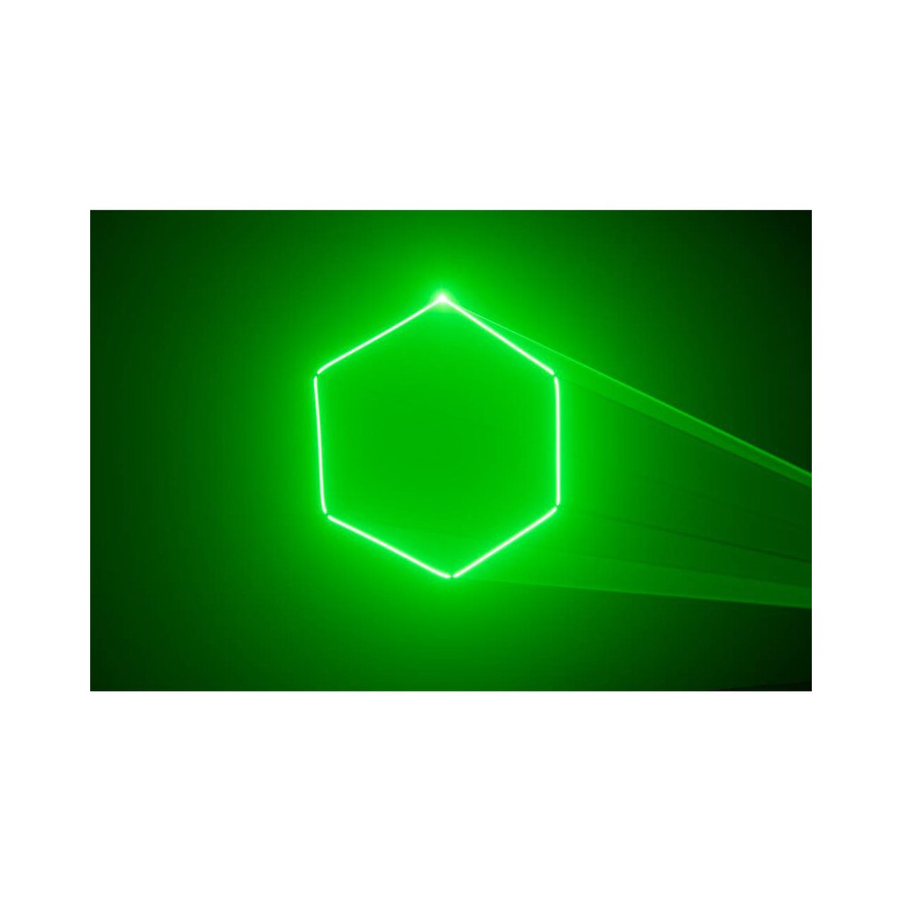 Láser Laserworld de 10.000 mW de alta potencia, a todo color, con tarjeta de salida FB4 que permite el control DMX, ArtNet y autónomo, así como