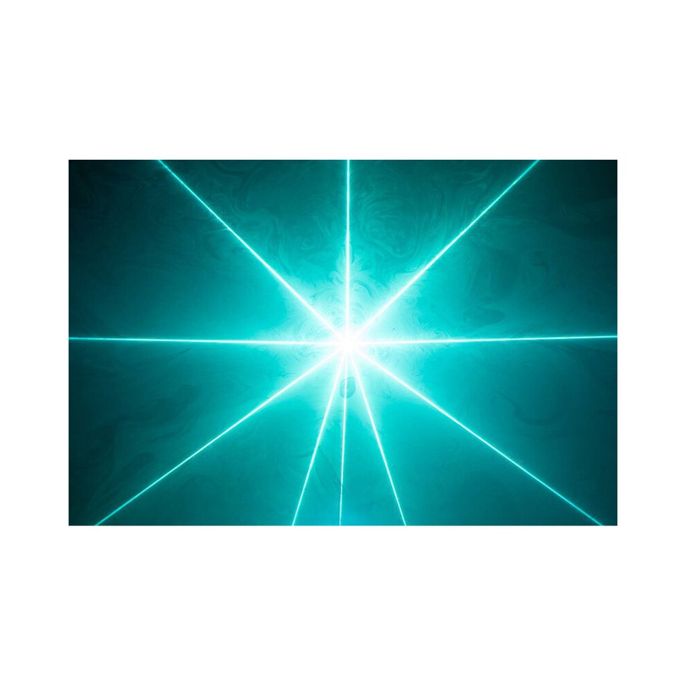 Láser de alta potencia de 30 000 mW a todo color de Laserworld, tarjeta de salida FB4 que permite control DMX, ArtNet y autónomo, así como