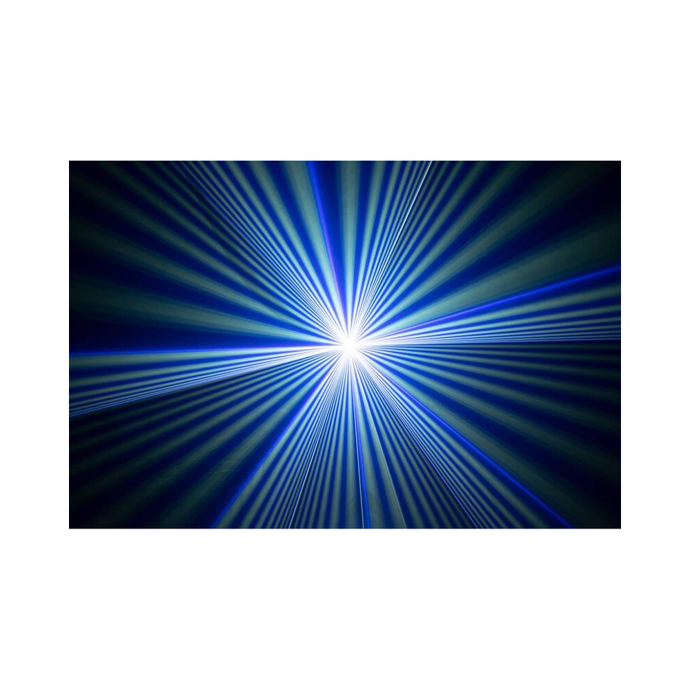 Láser de alta potencia de 30 000 mW a todo color de Laserworld, tarjeta de salida FB4 que permite control DMX, ArtNet y autónomo, así como