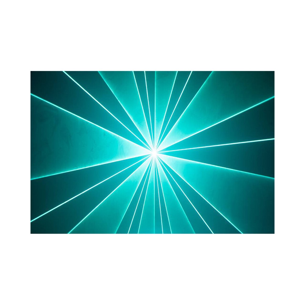 Láser de alta potencia de 30 000 mW a todo color de Laserworld, tarjeta de salida FB4 que permite control DMX, ArtNet y autónomo, así como