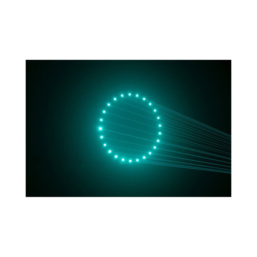 Láser de alta potencia de 30 000 mW a todo color de Laserworld, tarjeta de salida FB4 que permite control DMX, ArtNet y autónomo, así como