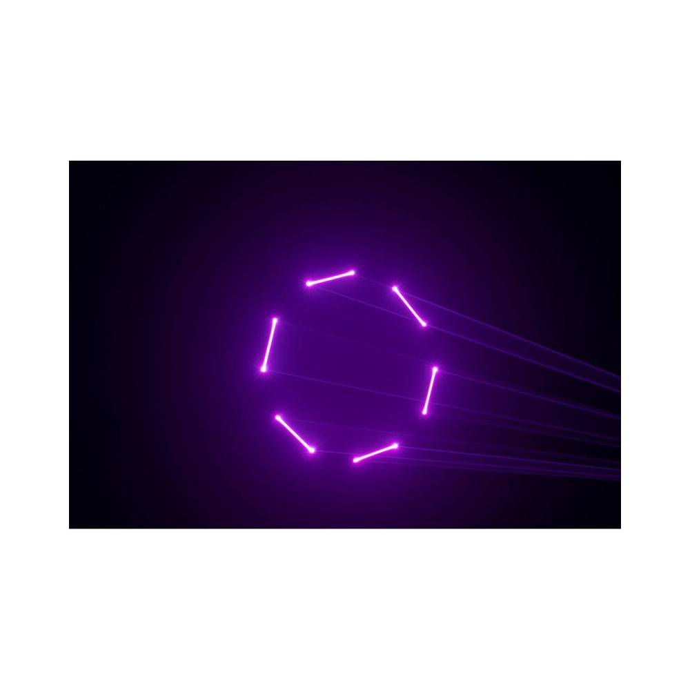 Láser de alta potencia de 30 000 mW a todo color de Laserworld, tarjeta de salida FB4 que permite control DMX, ArtNet y autónomo, así como