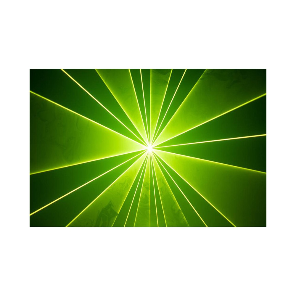 Láser de alta potencia a todo color de 20 000 mW de Laserworld, con tarjeta de salida FB4 que permite control DMX, ArtNet y autónomo, además de