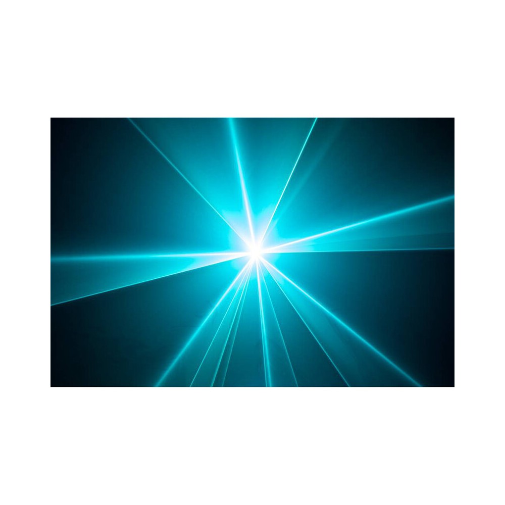 Láser de alta potencia a todo color de 20 000 mW de Laserworld, con tarjeta de salida FB4 que permite control DMX, ArtNet y autónomo, además de