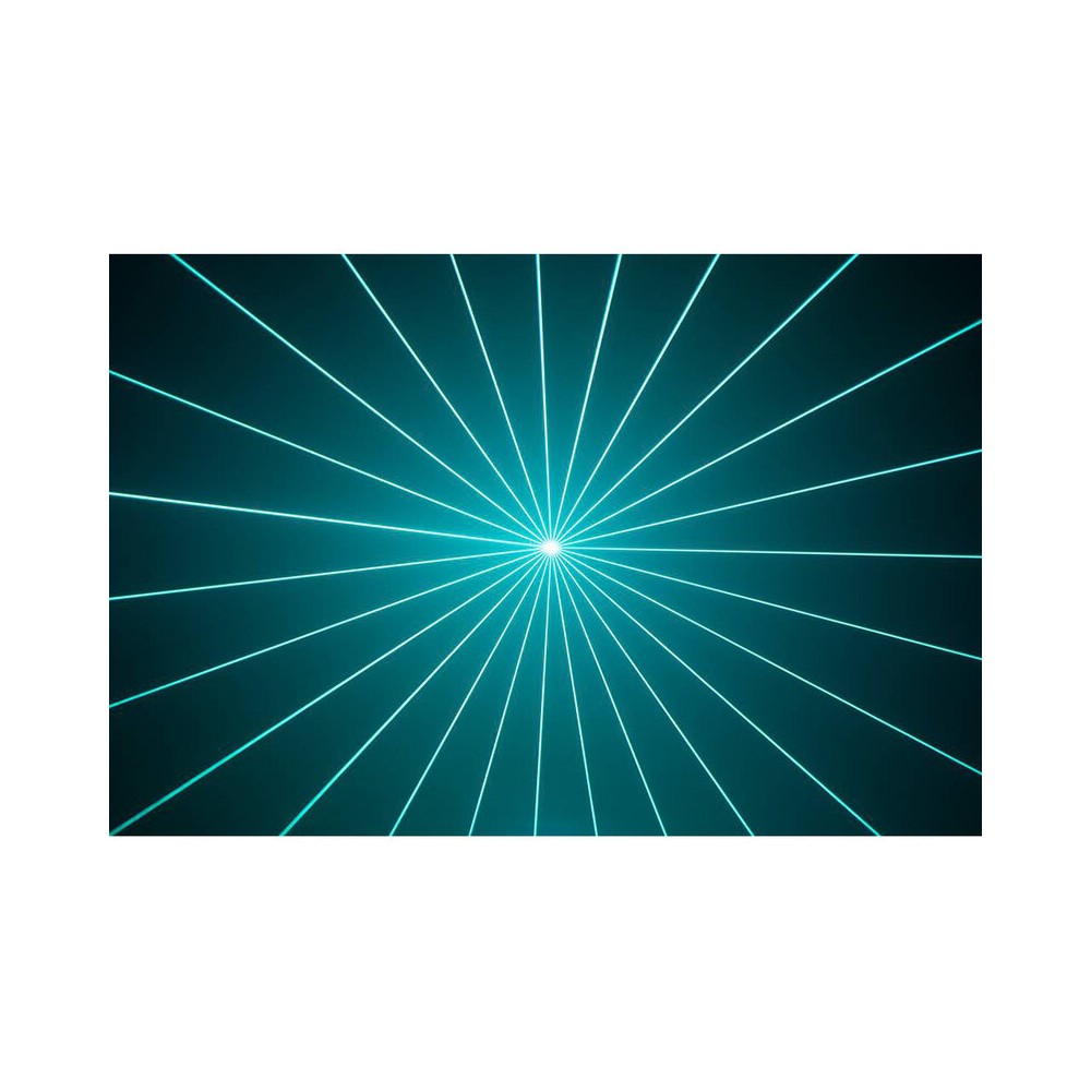 Láser de alta potencia a todo color de 20 000 mW de Laserworld, con tarjeta de salida FB4 que permite control DMX, ArtNet y autónomo, además de