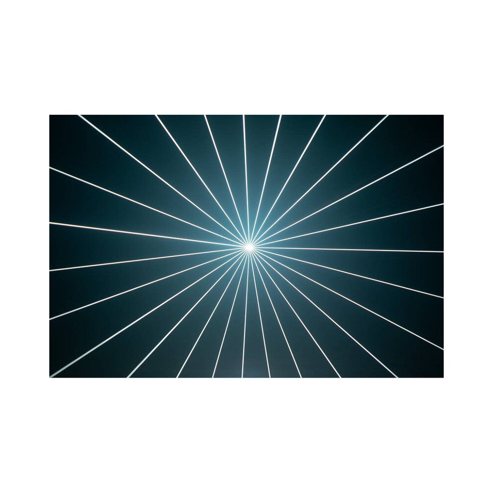 Láser de alta potencia a todo color de 20 000 mW de Laserworld, con tarjeta de salida FB4 que permite control DMX, ArtNet y autónomo, además de