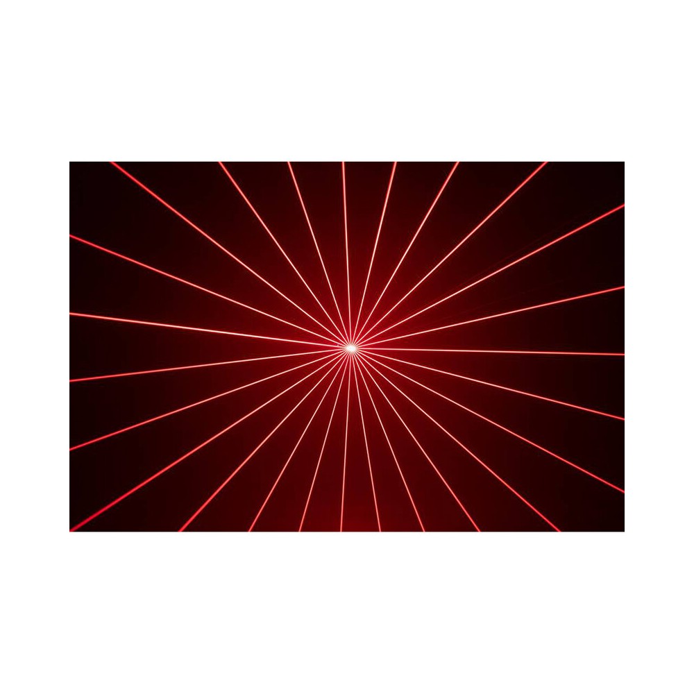 Láser de alta potencia a todo color de 20 000 mW de Laserworld, con tarjeta de salida FB4 que permite control DMX, ArtNet y autónomo, además de