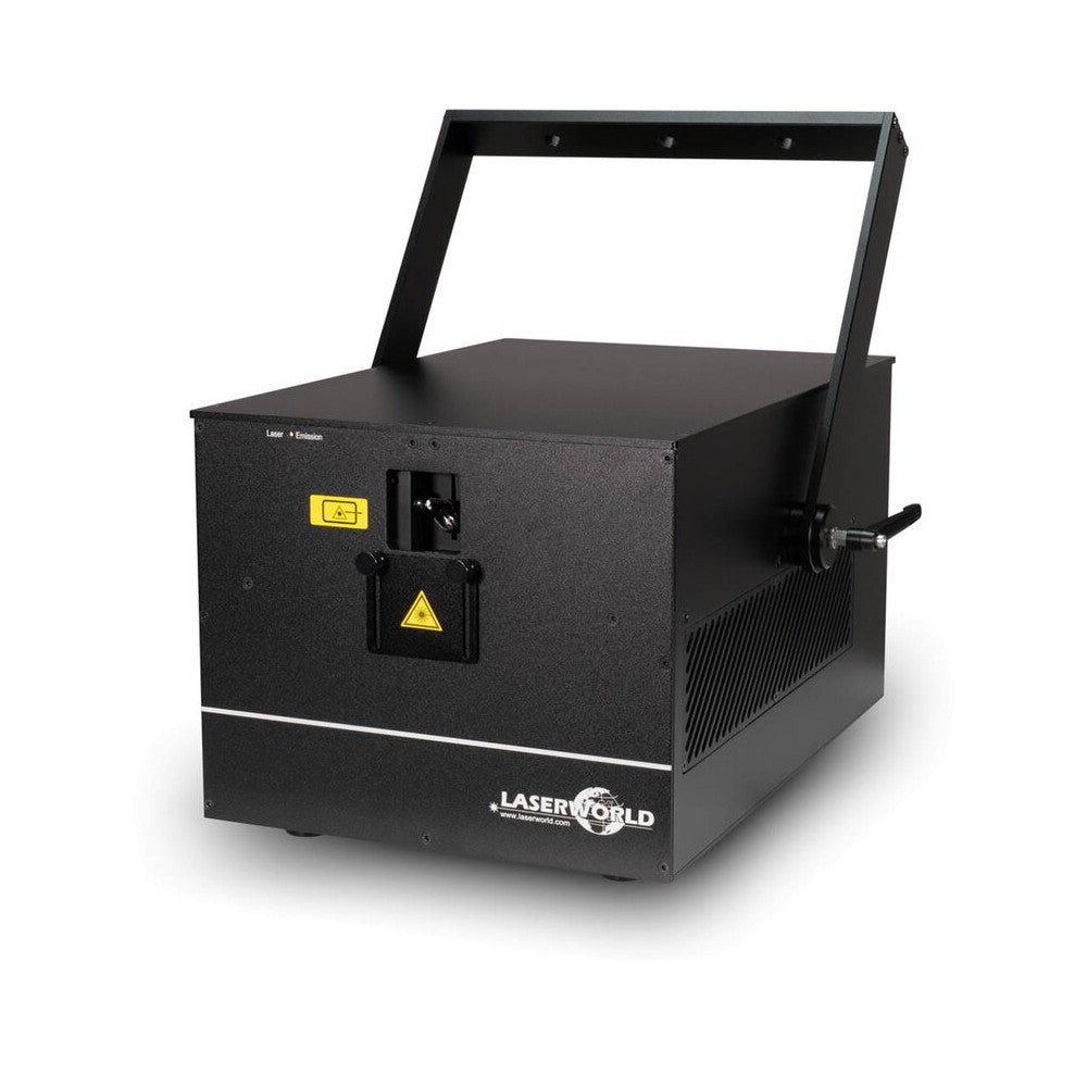 Laserworld 24,000 mW powerful semi-professional pure diode laser, FB4 interface enabling DMX, Art-Net and stand-alone control