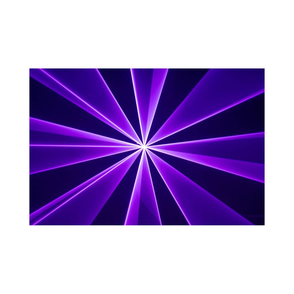 Laserworld 24,000 mW powerful semi-professional pure diode laser, FB4 interface enabling DMX, Art-Net and stand-alone control