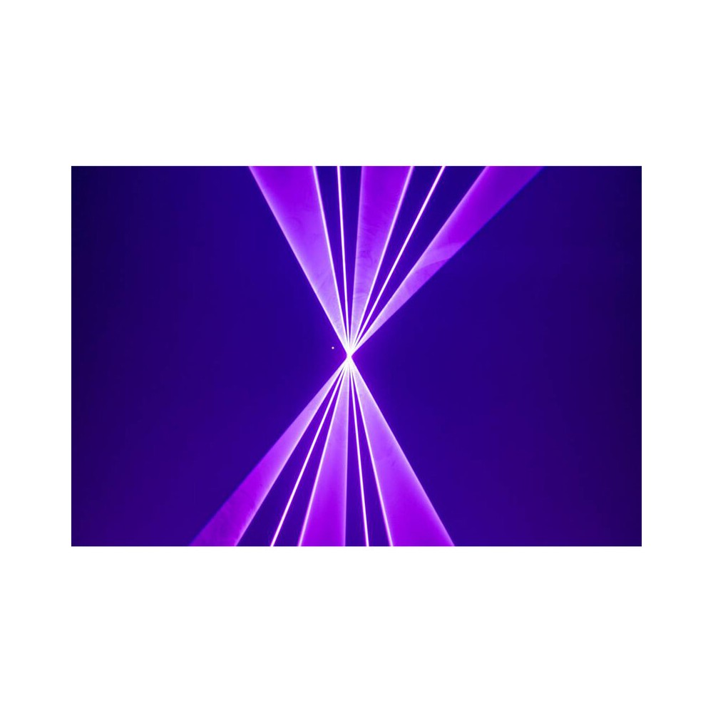Laserworld 24,000 mW powerful semi-professional pure diode laser, FB4 interface enabling DMX, Art-Net and stand-alone control
