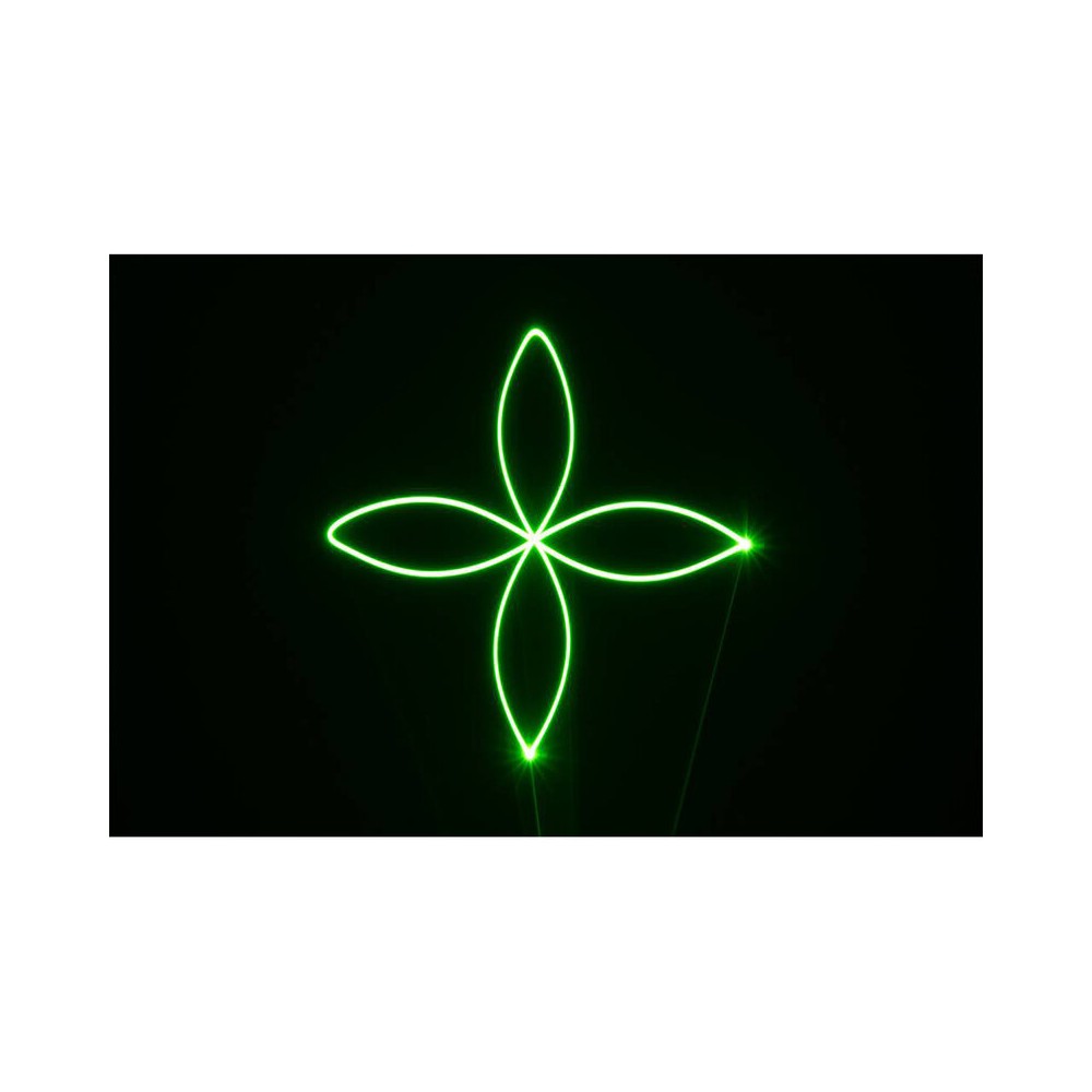 Laserworld 24,000 mW powerful semi-professional pure diode laser, FB4 interface enabling DMX, Art-Net and stand-alone control