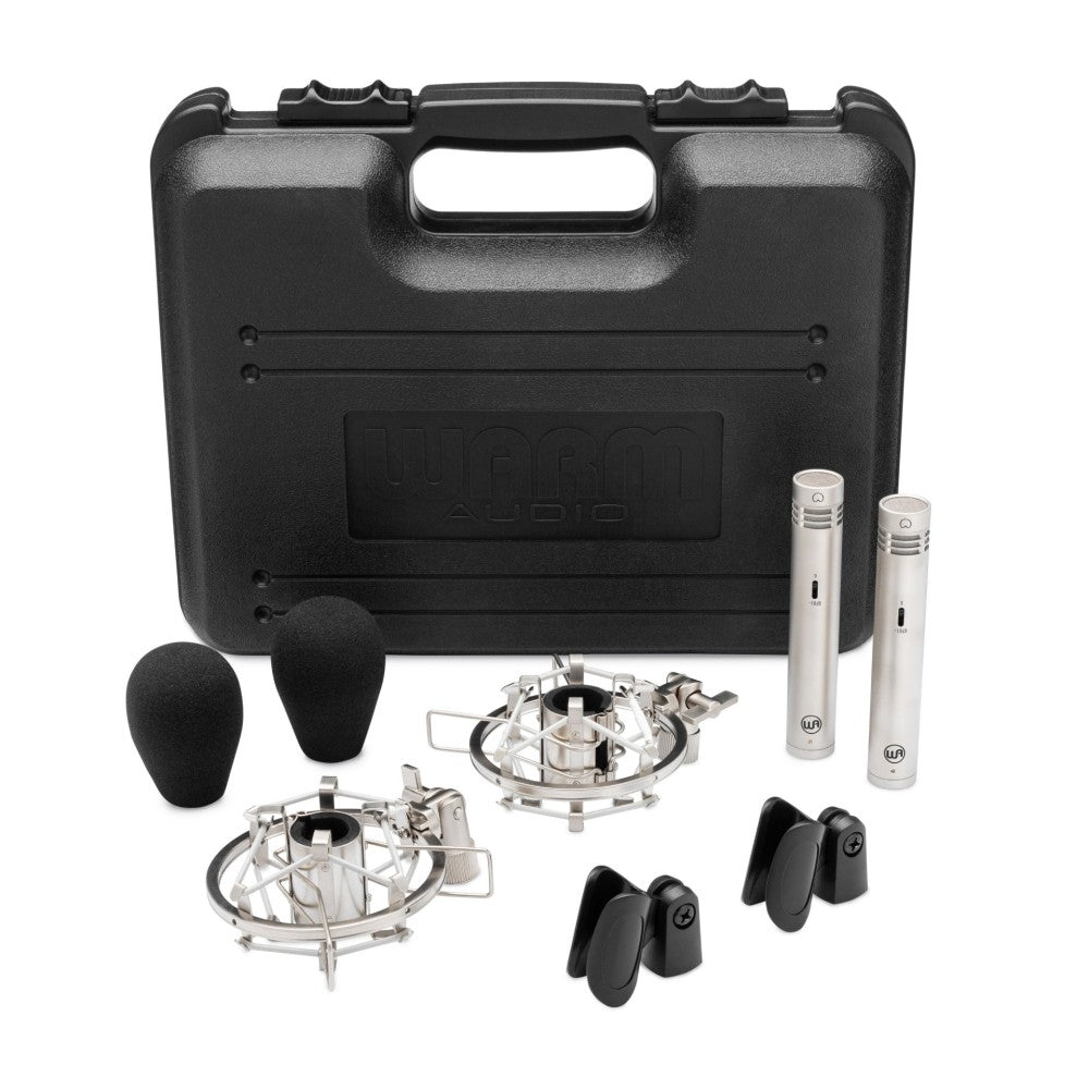 WARM AUDIO WA-84 STEREO NICKEL Coppia di microfoni a condensatore a diaframma stretto